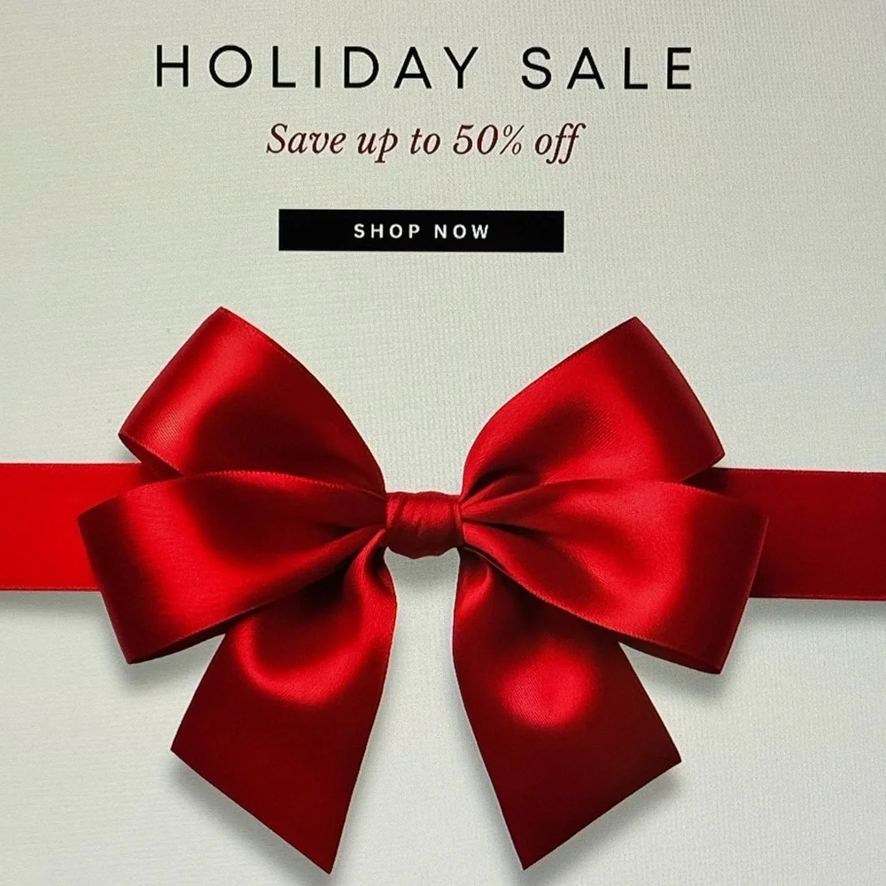 Red Holiday Bow Sale!! Don’t be shy make me an offer!
